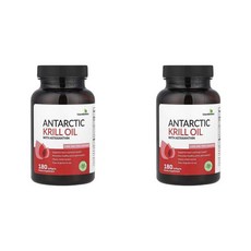 Futurebiotics 퓨처바이오틱스 앤타틱 크릴 오일 아스타잔틴 소프트젤, 180정, 2개