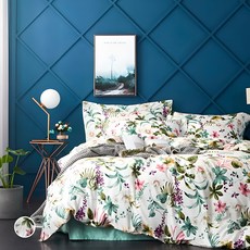 Rainbow house 60支棉印花寢具組