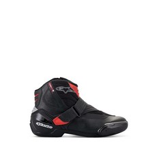 Alpinestars SMX-1 R V2 통기성 오토바이 부츠 경량 극세사 디자인 블랙/블랙, 6.5, 블랙/레드