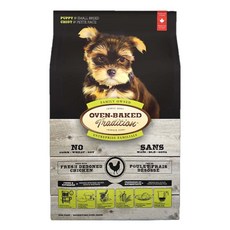烘焙客 Oven-Baked 小顆粒飼料 原顆粒寵物犬糧 支持幼犬健康成長, 1個, 幼犬/野牧雞 (原顆粒)