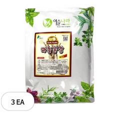 이슬나라 마늘분말, 3개, 1kg