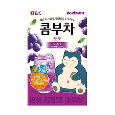 담터 포켓몬 콤부차 포도, 5g, 10개입, 1개
