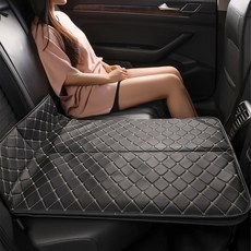 원쿡 자량용 뒷좌석 확장 차박 매트 + 보관가방, 대형