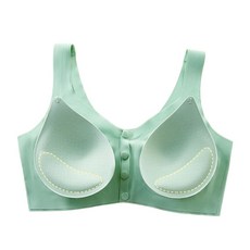 수유브라세트 어니븐 앞단추 U넥 백리스 산후 수유브라 브래지어