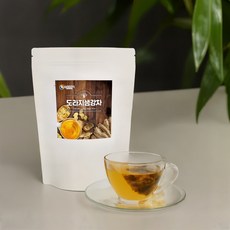 티케이마켓 국산 도라지생강차100개 티백 어르신 기관지케어 도라지티백