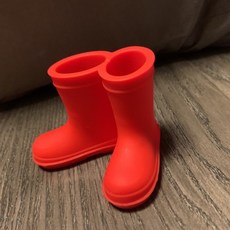矽膠雨鞋牙刷座, 紅色（袋裝）, 1個