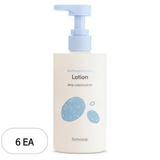 베베숲 수딩 앤 모이스춰 로션, 300ml, 6개