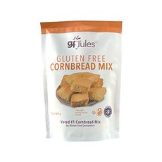 gfJules 콘브레드 믹스 인증 프리 8가지 주요 알 gfJules Certified Gluten Free Cornbread Baking Mix | No Grit Non-, N/A, 1개