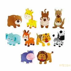 청양 교육자료(모형류) 야생사파리 10종 장(1개입) sty*634XK