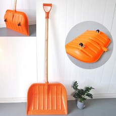 관리사무소 공공기관 학교 겨울철 제설용품 넉가래 눈삽 작업용 구청 넓은, 1개