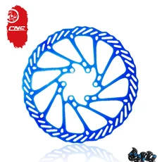 자전거정비ZOOM 자전거 디스크 브레이크 전방 후방 MTB 기계식 풀 더블 캘리퍼 도로 산악, 01 빠른, 07 Rotor Blue