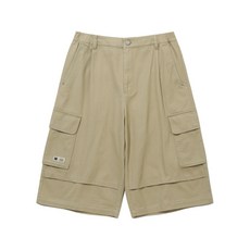 코닥 남성 숏팬츠 카고 버뮤다 코튼 반바지 K6223LHP61BEI