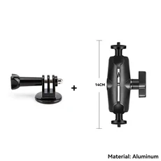 스포츠 카메라 브래킷 오토바이 마운트 고프로 13 12 11 10 9 인스타 360 X4 X3 DJI 액션 6 모토 바이크 자, 08 TYPE 18