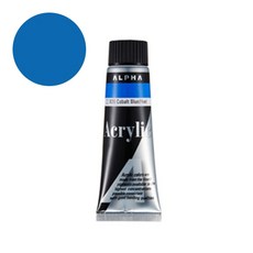 제사오스토어 아크릴물감 50mL 울트라마린라이트 다색물감 화방용품 미술용아크릴 페인트