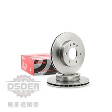 BREMBO 5Q0615301F 前 剎車盤 適用於 PASSAT EOS GOLF TT, 1個, BREMBO-標準款