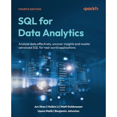 (英文圖書)SQL for Data Analytics - Fourth Edition: Analyze data effectively uncover insig... 平裝版, Packt Publishing, 英文