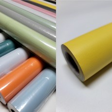 콘티 파스텔톤 붙이는 스티커 벽지 60cm x 5m 셀프 도배 인테리어, 7.노란색