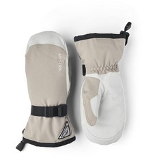 Hestra 유니 파우더 건틀렛 장갑 방풍 가죽 일상용 겨울 착용 알파인 스키 장갑 남성 및 여성용 - 블랙 - 7 149424