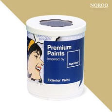 노루페인트 팬톤 실외 벽면 저광 페인트, 14-1025 Cocoon, 1L, 1개