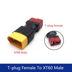 어댑터 XT30 XT60 XT90 TRX T 플매트 카펫 러그 Deans EC5 EC3 암-수 HXT 4MM 커넥터 RC Lipo 배터리 제어 부품 DIY, [15] Tplug F-XT60 M