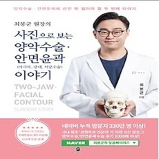 [개똥이네][중고-상] 최봉균 원장의 사진으로 보는 양악수술·안면윤곽(사각턱 광대 턱끝수술) 이야기