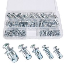 꽃잎 M4 방지 M8 나사 너트 리벳 M6 패스너 탄소강 M5 부식 모양, 03 M4X20(20pcs), 1개