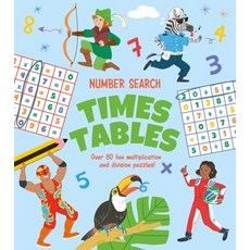 Number Search: Times Tables: Over 80 Fun Multiplication and Division Puzzles! Paperback, Arcturus Editions, English, 9781398809468