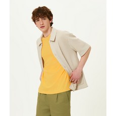 매장정품 코닥 KODAK 브라이스 니트 반팔 셔켓 IVORY K5223LKT43IVR 674275