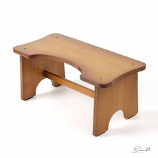 쾌변 우드 발받침대 월넛 손씻기 어린이집 디딤대 변비 변기 발판