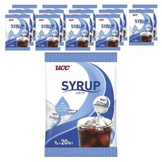 유씨씨 시럽 20개입, 15개, 180g