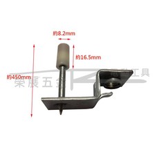 榮展五金 吊頂槍牙釘：三分二分牙釘、竹竿槍螺牙勾、英制牙條火藥釘 - 天花板裝潢輕隔間排風管適用, 3分100發 (超取一單限兩桶)