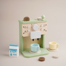 過家家廚房茶具兒童女孩玩具, 1個, HJ北歐風咖啡機:如圖所示
