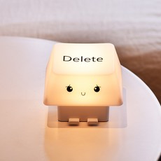 VergHatia 귀여운 무드등 취침등 휴대폰 거치대 겸용 라이트박스, 흰색