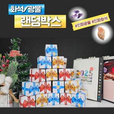 광물/화석 복불복 랜덤박스 /지구과학 삼엽충 암모나이트 식용 금 감람석 석류석 복족류 진짜 화석, 1개