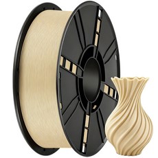 MMC LAB 고속 3D 프린터 필라멘트 1.75mm 빠른 출력 고강도 친환경 안정적 FDM 재료 3D모델링, 라이트브라운, LAB PLA+