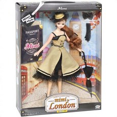 미미월드 런던에서 패션 인형 놀이 역할놀이 장난감 (Araium), 미미월드 런던에서 패션 인형 놀이 역할놀이 장난감 (A