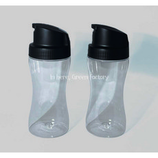 타파웨어 양념통570ml 타파통 소금통 참기름병 오일병 만능양념통(2p), 블랙