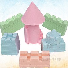 PH 여아장난감 모래성 만들기 몰드 6종 세트, 1개