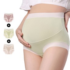 플랜와이 복대형 모달 임산부 순면 팬티 3p