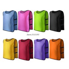 아동 축구조끼 풋살 단체복 팀 스포츠 밴드형 핑크