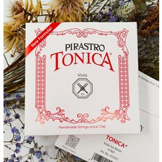 PIRASTRO TONICA 中提琴弦 (全新配方) 音色溫暖 靈敏反應, 紅白盒, 1套, Nr422021