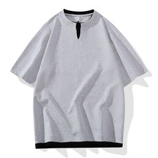 网球服T恤速乾t卹速乾衣男男冰絲短袖男式純棉美式夏季寬鬆老錢風男裝白色男士襯衫情侶薄款防曬衣輕奢潮流上衣男生夏日休閒穿搭涼感短袖舒適透氣T26150T恤