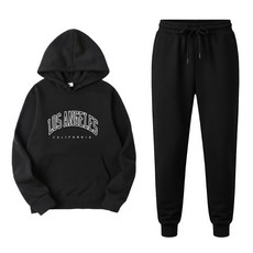 남녀공용 후드티 밑밴딩 조거 트레이닝복 상하의 세트