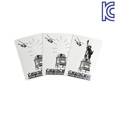 [KC인증]자유의여신상사라지는카드(Vanish Statue of Liberty) 여신상이 있었는데 없어요 누구나 할 수 있는 간단한 마술, 1개