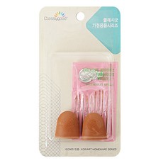 혜명마트 코텍 바늘골무세트 재봉실 반짇고리함 바늘실 반짇고리세트 바느질함