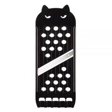 KAI 일본 고양이 모양 슬라이서 채소 강판 미세 레귤러 두께 0.1cm(0.05인치) 듀얼 액션 블레이드 일본산 카이 11st_amz 164259 8875137363