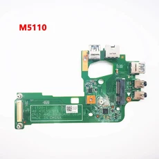 Dell Inspiron 노트북용 DC 전원 잭 VGA USB RJ45 오디오 무선 네트워크 카드 보드 N5110, 04 M5110 Audio board