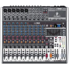 Behringer XENYX X1832usb 混音器，18通道，USB音訊介面，德國知名大廠, Black