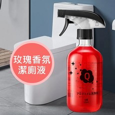 玫瑰香氛潔廁液 日本爆款 除臭馬桶清潔劑, 1個, 香氛潔廁液 500ml 附噴頭