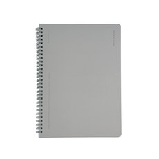 [워크페이퍼] 주문체크노트 세로형 회색, 세로형 그레이, 1개